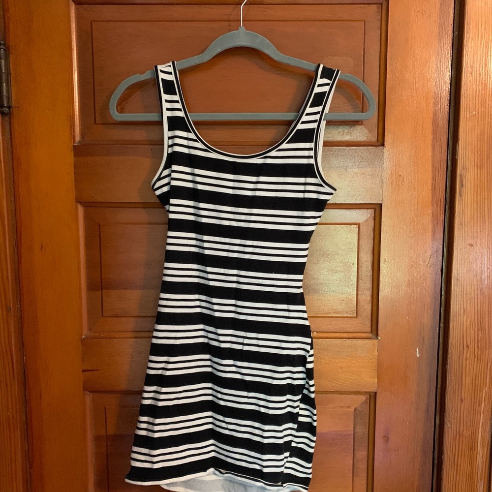 Charlotte Russe Striped Bodycon Dress